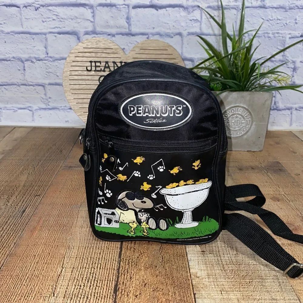 Mischief Makers /Holiday Fair Peanuts Backpack vintage